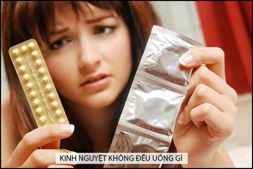 Kinh nguyệt không đều uống thuốc gì? [Bạn gái cần biết]