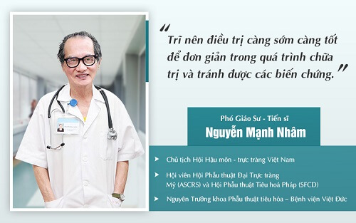 PGS. TS. Bác sĩ Nguyễn Mạnh Nhâm 
