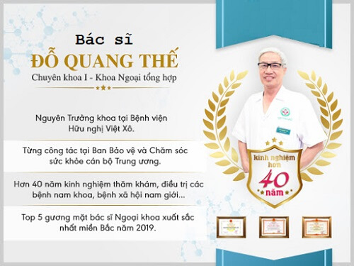 Bác sĩ CKI Đỗ Quang Thế 