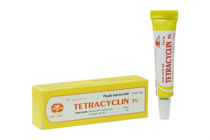 Thuốc mỡ bôi hẹp bao quy đầu – Tetracyclin 1%
