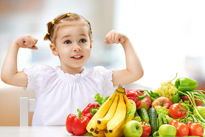 Bổ sung rau củ vào khẩu phần ăn của trẻ