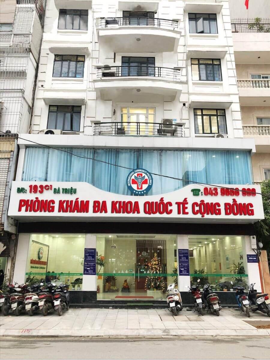  Phòng khám Đa Khoa Quốc Tế Cộng Đồng- Địa chỉ khám chữa bệnh trĩ uy tín tại Hà Nội