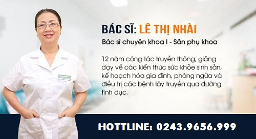  Bác sĩ khám phụ khoa tốt ở Hà Nội – Bác sĩ Lê Thị Nhài