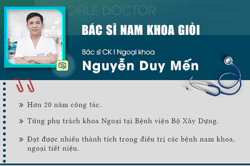 Bác sĩ CKI Nguyễn Duy Mến