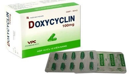 Chữa bệnh lậu bằng thuốc kháng sinh Doxycyclin 100mg