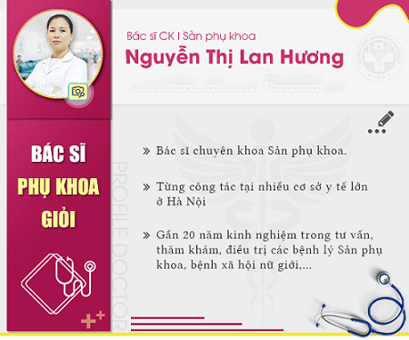 Phòng khám tư ngoài giờ của BS CKI Nguyễn Thị Lan Hương