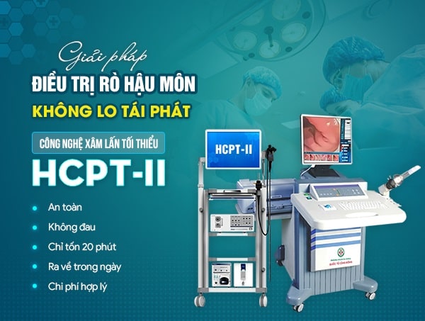 Phòng khám đang áp dụng kỹ thuật xâm lấn tối thiểu HCPT II