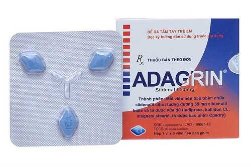 Thuốc Adagrin chữa bệnh liệt dương 
