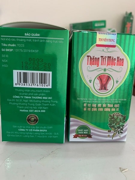 Thuốc uống teo trĩ ngoại - Viên uống hỗ trợ Thăng trĩ mộc hoa