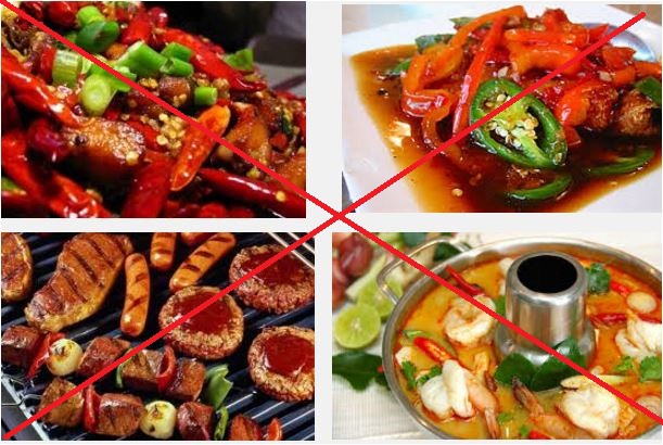 Nam giới tránh ăn đồ ăn cay nóng để không bị vôi hóa tinh hoàn